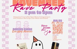🎉 イベントの招待: Sweet November Coffee Rave