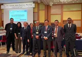 Attending the 48th ASEAN-JAPAN Business Meeting in Shinagawa, Tokyo