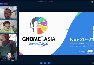 Speaking at GNOME Asia Summit 2021