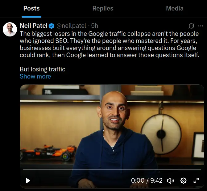 What Neil Patel Gets Right (And Wrong) About Surviving the SEO Collapse