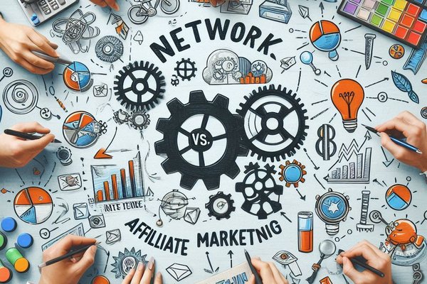 Network vs. Affiliate Marketing: Key Differences and Tools for Smarter Content Marketing