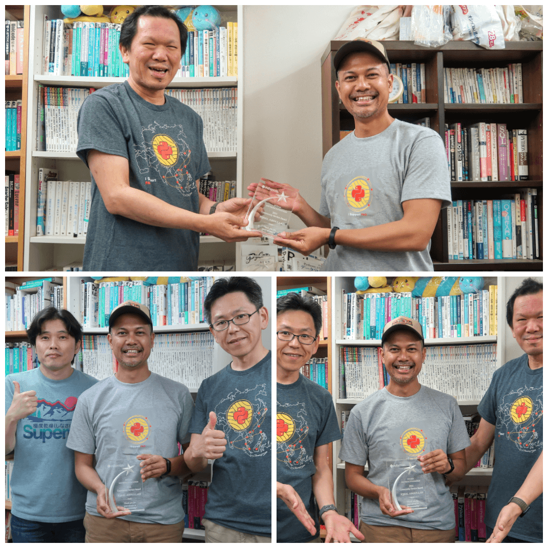 Our CEO Iqbal Abdullah Receives Python Software Foundation Community Service Award